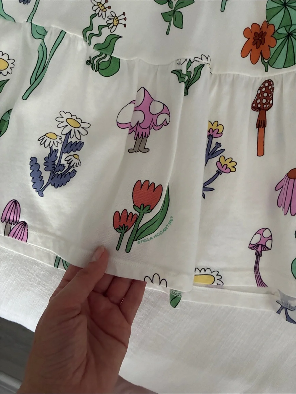 Stella McCartney Kids Girls Printed Sundress Dress Sz 6 Years